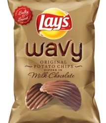 Lay’s Wavy Chips Dipped in Chocolate?