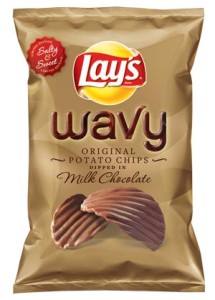 Lay’s Wavy Chips Dipped in Chocolate?