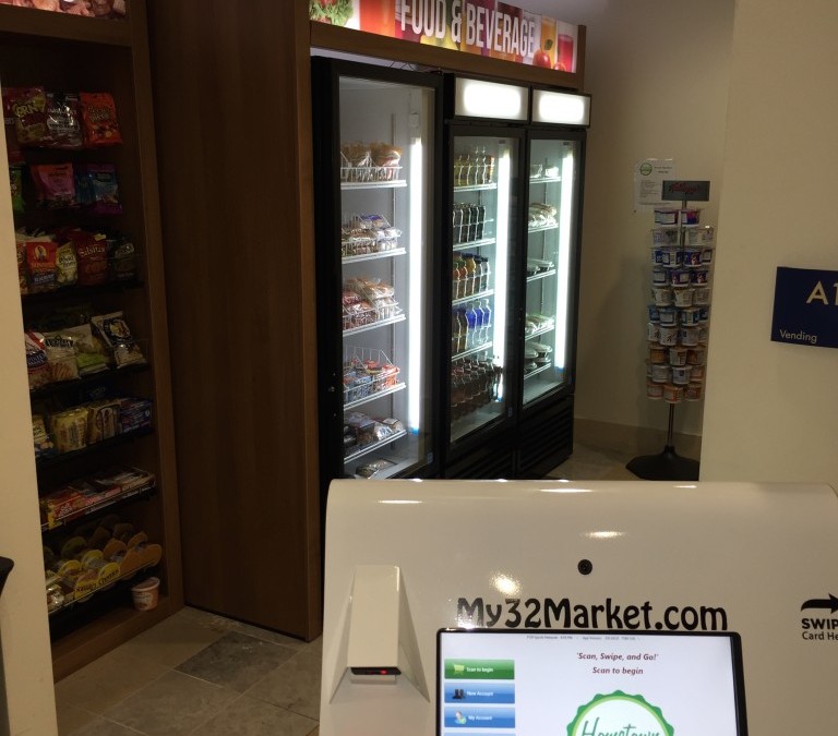 Fox Sports Woodlands offers Micro Market Vending to staff